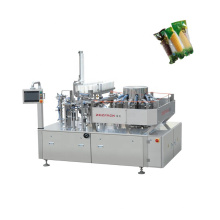 Automatic Rotary Premade Bag Vacuum Filling And Packaging Machine For Corn Stick With Water